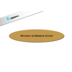 Plaque De Porte Ovale émaillée Pour Bébé - Fabrication Française - Email Véritable
