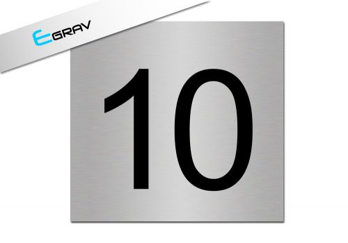 Vente Plaque Numero Maison Carree 20x20 Cm Numeros De Maison