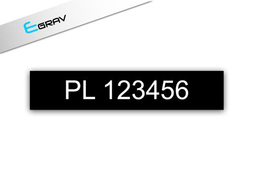 Plaque Immatriculation Bateau Livraison Gratuite Expedition En 24h